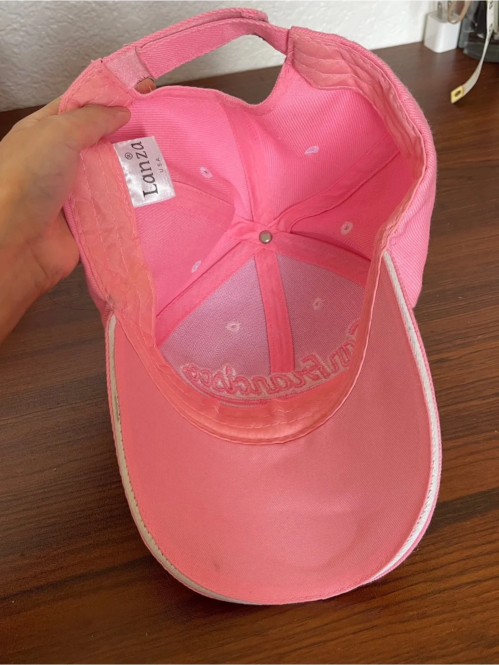 Pink 'San Francisco' Kids Baseball Cap